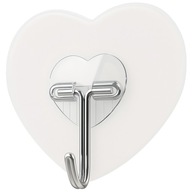 HACZYKI SAMOPRZYLEPNE MOCNE WODOODPORNE WIESZAKI UCHWYTY SERDUSZKO 20 SZT.