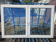 OKNA Plastikowe PCV Dwuskrzydłowe 216x136cm 35 sztuk okno białe