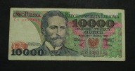 Polska - banknot - 10000 Złotych 1988 rok Seria CK