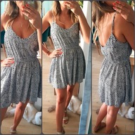 Reverse sukienka letnia w stokrotki r. M