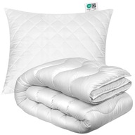 ZESTAW KOŁDRA CAŁOROCZNA 160X200 + PODUSZKA 70X80 CM POLSKI PRODUKT