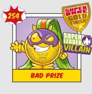 SUPER ZINGS THINGS FIGURKA SASZETKA ***BAD PRIZE ZŁOTY 254***