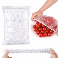 Elastyczne Pokrywki na Żywność Folia Na Miski Talerze 100 sztuk