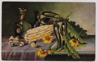 Martwa natura grzyby szparagi Madera ? ok.1914r. 410f