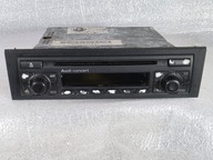 RADIO AUDI CONCERT AUDI A4 B6 B7 8E0035186 Z KODEM
