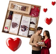 PREZENT DLA ŻONY DZIEWCZYNY NA WALENTYNKI ZESTAW WALENTYNKOWY