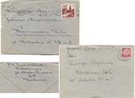 Sieborowice Zakrzeński > Jadwiga Mogilnicka Warszawa 1941 dwie koperty