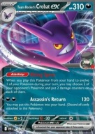 Pokemon TCG - Destined Rivals - Team Rocket's Crobat ex (DRI 122)