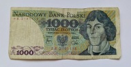 1000 ZŁOTYCH 1982 seria FR 219...
