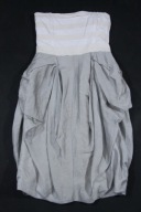 32 MALENE BIRGER Eksluzywna Len Gorset Fiżbiny 40