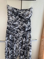 36 S 34 George kombinezon biało czarny odkryte ramiona