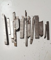 Nóż tokarski ( kpl 13 szt ) Stalka , stalki Stara Produkcja Globus