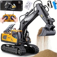 KOPARKA RC ZABAWKA NA GĄSIENICACH STEROWANA PILOT 2,4GHZ DLA DZIECI CHŁOPCA