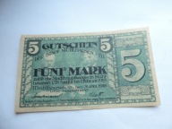 NIEMCY 5 MARK 1918
