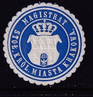 Poznań, Policja, zalepka na listy /DO/