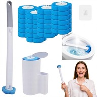 Szczotka Do WC Toalety Z Wymiennymi Wkładami 24x Higieniczna BIAŁA TIK TOK