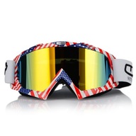 GOGLE NARCIARSKIE KOLOROWE LUSTRZANA SZYBA NA NARTY I SNOWBOARD