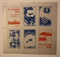 SOLIDARNOŚĆ - 31 sierpień 1985 - POCZTA SOLIDARNOŚĆ, STAN WOJENNY