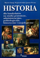 Historia Repetytorium dla kandydatów na studia prawnicze Chmaj Sokół Wrona