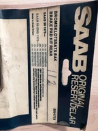 KLOCKI HAMULCOWE TYŁ SAAB 99 8994758