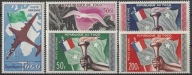 Francuskie Togo - samolot* (1959) SW 297-301