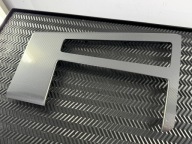 Dekor tunelu środkowego Audi A6 C8 A7 4K1863969E Aluminium srebrny konsola