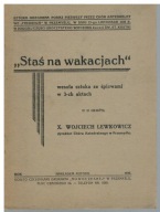 Lewkowicz - Staś na wakacjach św. Stanisław Kostka Przemyśl chór nuty 1935