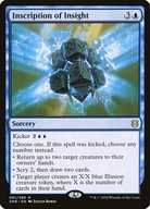 Magic: The Gathering Inscription of Insight ZNR