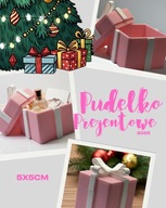 Pudełko prezentowe – niebieskie