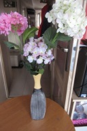 DUŻY WAZON Z KWIATAMI