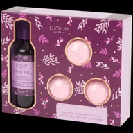 Zestaw PREZENT Olejek lawenda+rumianek i 3 kule do kąpieli paczula+jagoda