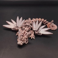 Smok 3D Steampunk – Baby przegubowa figurka ruchomy Flexi Dragon