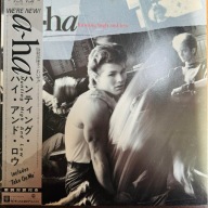 A-Ha Hunting High And Low EX/EX Japan Obi LP 1985 Warner Bros. P-13153