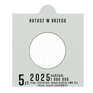 Holder Leuchtturm na monetę 5 złotych Ratusz w Brzegu 2025