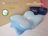 Derila Ergo 2026 Poduszka ortopedyczna+Poszewka GRATIS Wsparcie karku i snu
