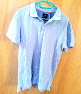 KOSZULKA POLO FACET M (48) PAKO LORENTE SLIM - PALMY