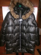 Kurtka zimowa S' West 3XL 46 48 czarna ocieplana futro nowa