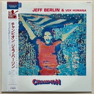 LP NM Jeff Berlin & Vox Humana - Champion, 1986