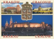 KRAKÓW - WAWEL - ZAMEK - SUKIENNICE - HERB- UNESCO