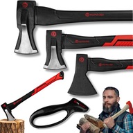 SIEKIERA ROZŁUPUJĄCA DO ROZŁUPYWANIA ZESTAW 3 SZTUKI OSTRZAŁKA OGRODOWE