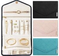 Przenośny futerał na biżuterię Składany organizer Rolka