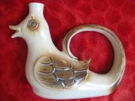 Wazon - karafka ptak z 1960 roku - 23 x 17 x 9 cm