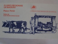 Portugalia - Madera - kwiaty rodzime - zeszycik znaczkowy - Mi. MH-2 **