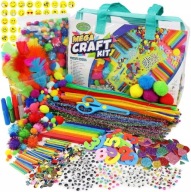 Zestaw kreatywny Doris 2000 elementów dla dzieci 3 lata +