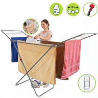 SUSZARKA NA PRANIE DO UBRAŃ STOJĄCA BALKONOWA 2 SKRZYDŁA SKŁADANA MILLENA