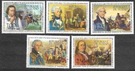CHAD - 200 lat niepodległości USA 1976 ** Mi 736-40 (138)