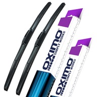 Wycieraczki OXIMO zestaw na przód hybrydowe hak 600mm + 400mm