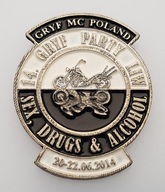 Znaczek, odznaka, blacha zlotowa, motocyklowa No.2264