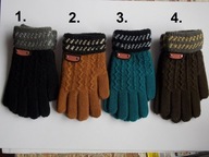 RĘKAWICZKI DZIECIĘCE ZIMOWE PIĘCIOPALCZASTE OCIEPLANE