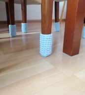 MAMAJASTUDIO Osłony na nogi krzeseł,stołków,4sztuki kwadrat